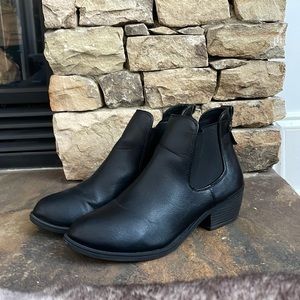 Soda Brand Black Ankle Boots - FINAL SALE